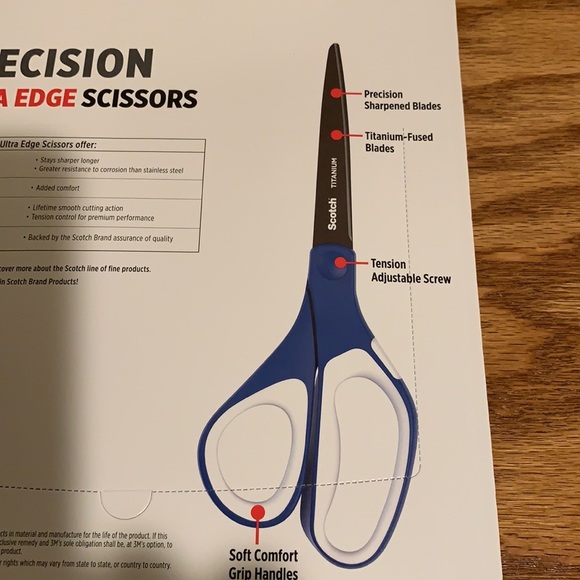 Scotch Precision Ultra Edged Scissors - Picture 10 of 12